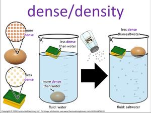 dense/density visual